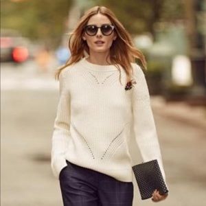 Olivia Palermo pick Banana Republic Chunky Sweater